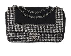 Large Classic Flap, Fabric, Black, 20133971(2014/15), 2*